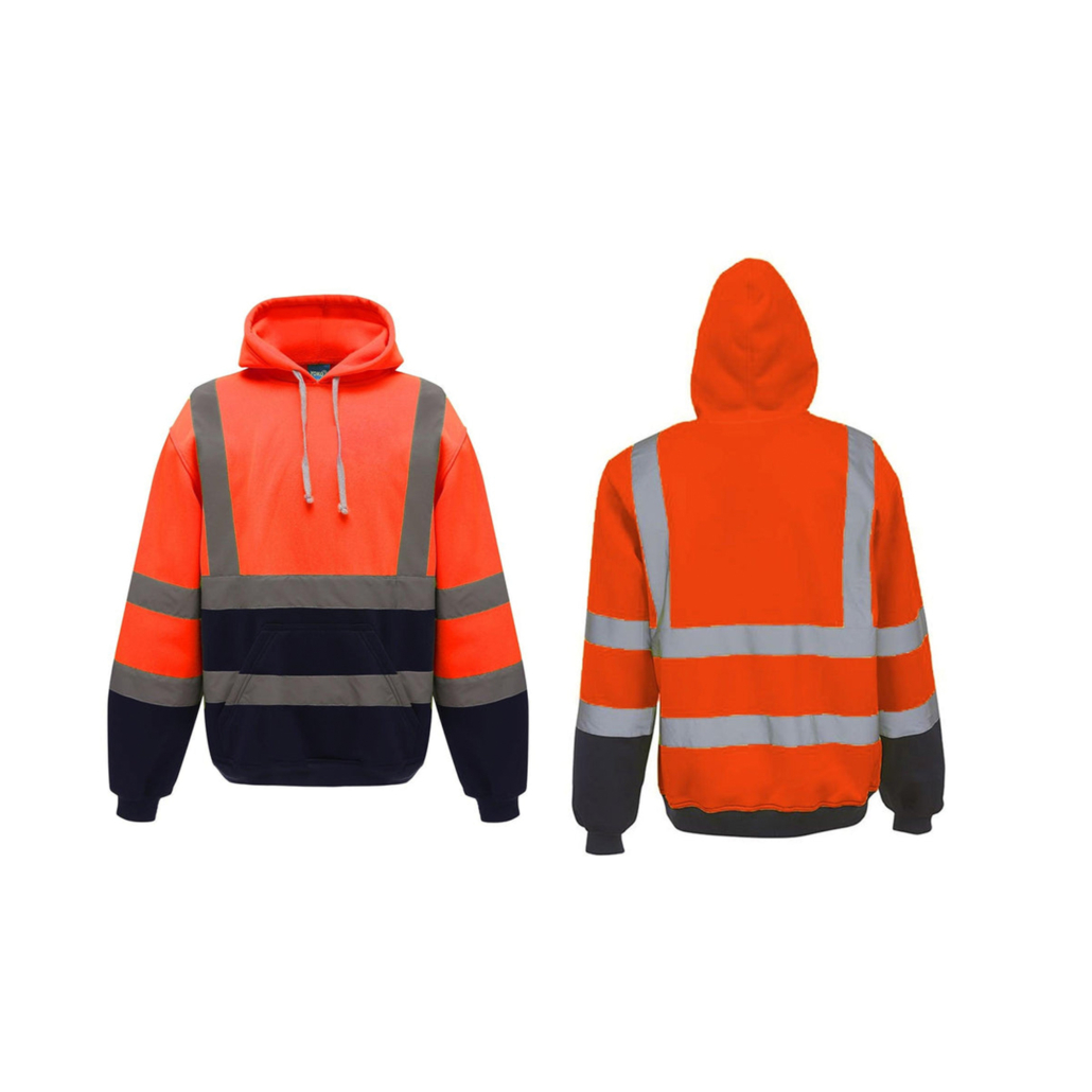 Yoko Two/Tone HighVisibility Hoodie Dublin Workwear Centre